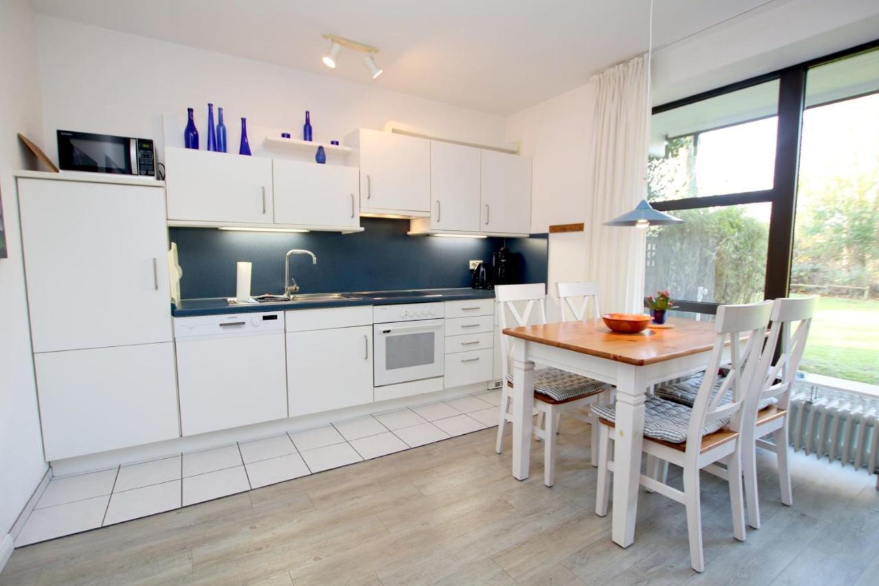 Waldstrasse 19A, Whg 22, Feriendomizil Am Suedstra Apartment Wyk auf Foehr Ngoại thất bức ảnh